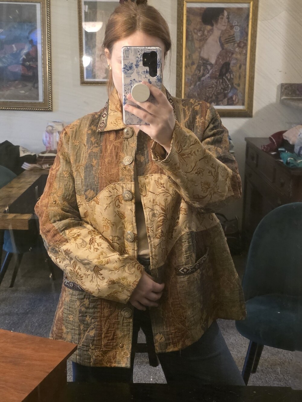 Vintage Sandy Starkman Tapestry Jacket